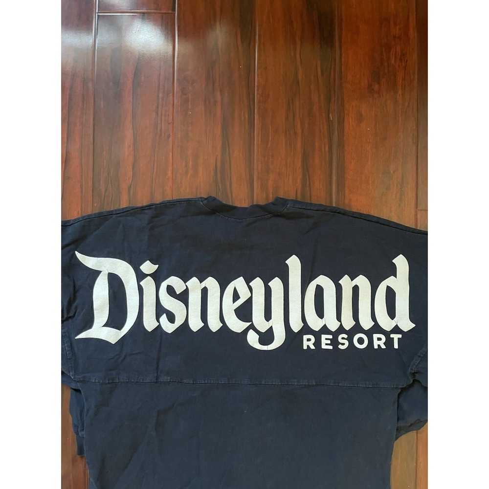 Disney Parks Disneyland Resort Spirit Jersey Navy Blue Adult Size Small Preowned - Picture 2 of 7